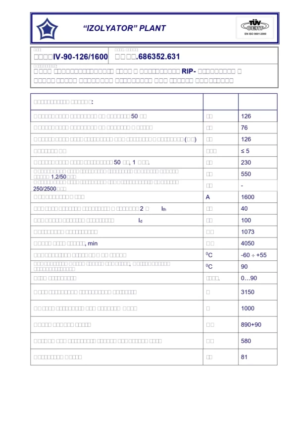 Ввод трансформаторный ГКТПIV-90-126 1600 (631)_page-0001